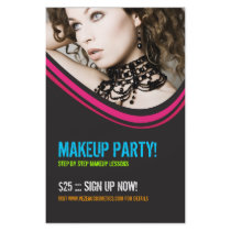 Cosmetics or Makeup Party Flyer