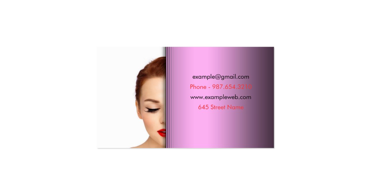 cosmetologist business card zazzle cosmetologist business cards