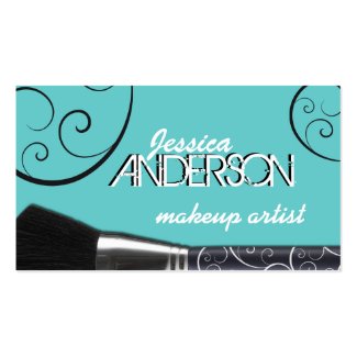 Cosmetologist Business Cards profilecard
