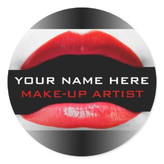 Cosmetologist Labels sticker