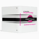 Cosmetologist Portfolio Binder binders