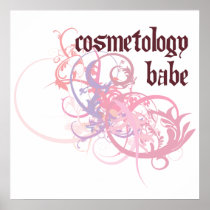 Cosmetology Babe Print