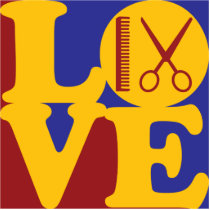 Cosmetology Love photo sculptures