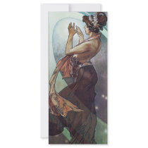 Cosmic Art Nouveau Personalized Rack Card