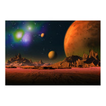 Cosmic awareness - space artwork posters