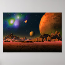 Cosmic awareness - space artwork posters
