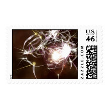 cosmic blast postage stamps