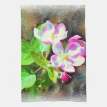 Cosmic Blossoms kitchen towels