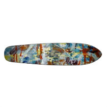 Cosmic Blues Man skateboards