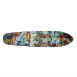 Cosmic Blues Man Skate Board Deck