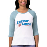 cosmic bongo girl's snow flake t-shirt