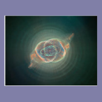 Cosmic Cat's Eye postcards