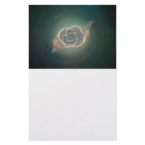 Cosmic Cat's Eye Customized Stationery