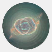 Cosmic Cat's Eye Stickers
