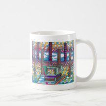 Cosmic Computer Tech Head by CricketDiane Coffee Mug