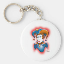 Cosmic Court Jester Key Chains