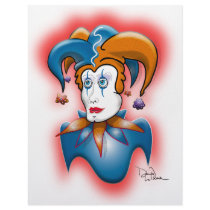 Cosmic Court Jester letterhead by GlazeStudio Cosmic Court Jester letterhead