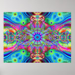 Cosmic Creatrip - Psychedelic trippy visuals Poster
