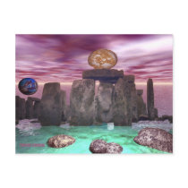 Cosmic Dance 3 postcards by Misticmedia Cosmic Dance 3 postcards