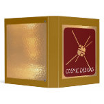 COSMIC DESIGNS 3 RING BINDERS
