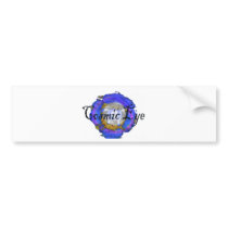 cosmic eye bumper stickers by DecorativeWallDecor cosmic eye bumper stickers