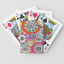 Cosmic Eyes Psychedelic Playing Cards