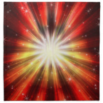 Cosmic Fire Explosion American MoJo Napkins