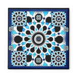Cosmic Flowers III Magnet