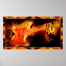 rockstar, artist, rocker, chick, cosmic, jams, dragon, fairy, art, faery, fairies, wolves, fantasy, medevil, dark, red, purple, green, sky, skies, eyes, wings, winged, creatures, colorful, bright, castles, castle, dragons, new, poster, wolf, attack, t-shirt, eye, crearture, wish, protect, drown, drowning, Poster with custom graphic design