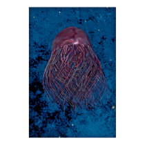 Cosmic Jellyfish posters by C00L_AC Cosmic Jellyfish posters