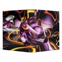 Cosmic Lightning Abstract Binder