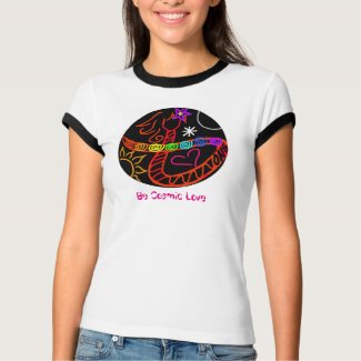 Cosmic Love & True Freedom Women's T-Shirt