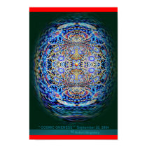 " COSMIC ONENESS " by: Robert Singletary posters