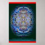 " COSMIC ONENESS " by: Robert Singletary Poster