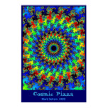 Cosmic Pizza Poster