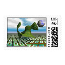 Cosmic Poodle - Stamp