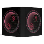 Cosmic Purple Yin Yang Binder