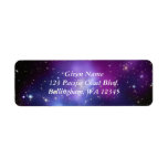 Cosmic Purples Avery Label