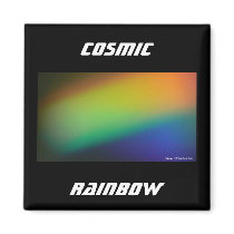 Cosmic Rainbow magnets by codfishlady Cosmic Rainbow magnets