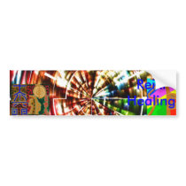 COSMIC REIKI HEALING bumper stickers