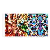COSMIC REIKI HEALING PERSONALIZED PHOTO CARD