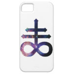 Cosmic Satanic Cross iPhone 5/5S Covers