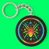 Cosmic Spider Keychain keychains