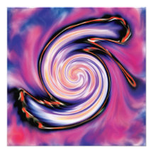 Cosmic Spin Photo Print