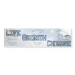 Cosmic Spiral Life Growth Change Bumper Sticker