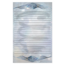 Cosmic Spiral Lined Custom Stationery
