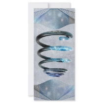 Cosmic Spiral Custom Rack Card