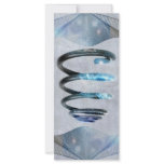 Cosmic Spiral Custom Rack Card