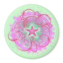 Cosmic Star Awakening Magnet by mariannegilliand Cosmic Star Awakening Magnet