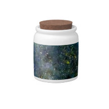 Cosmic starry sky - orion or milky way cosmos candy dish